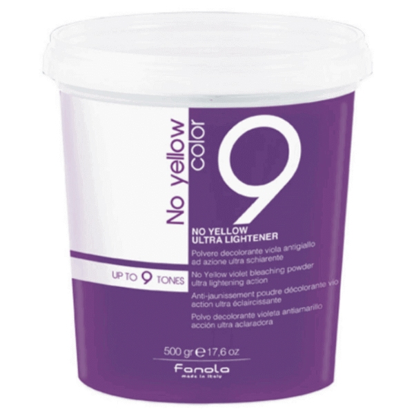 POLVO DECOLORANTE NO YELLOW VIOLETA (9TONOS) 500GR