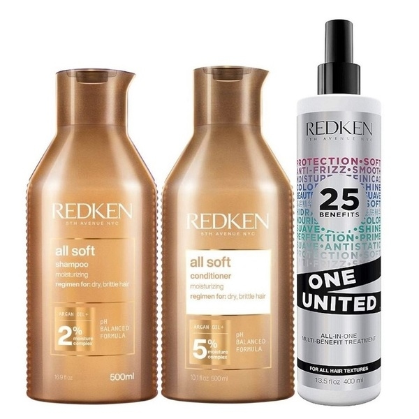 COFRE ALL SOFT 2021 CHAM+ACOND+ONE REDKEN