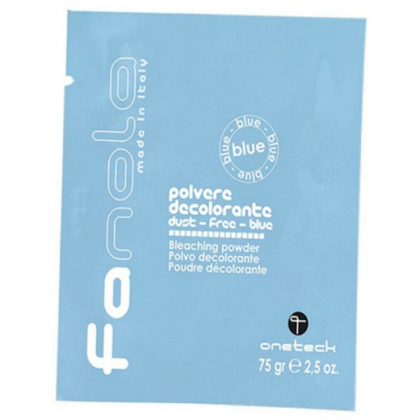 POLVO DECOLORANTE COMPACTO AZUL EN SOBRES (75GR)