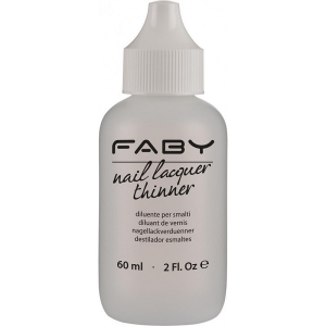 DILUYENTE ESMALTE NAIL LACQUER THINNER FABY 60ML