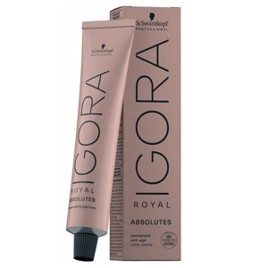 IGORA ROYAL ABSOLUTES - TINTE PERMANENTE ESPECIAL CANAS 60ML SCHWARZKOPF