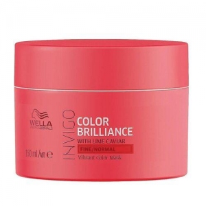 MASCARILLA BRILLIANCE FINE -PROTECTOR DE COLOR CABELLO FINO- WELLA