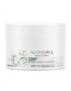 MASCARILLA DE TRATAMIENTO RIZOS Y ONDAS -NUTRICURLS- 150ML WELLA