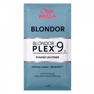 SOBRE DECOLORACION BLONDOR PLEX 9 WELLA 30G.