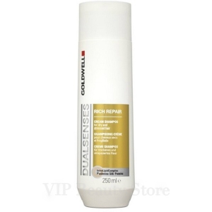 DUALSENSES RICH REPAIR Cream Shampoo 250 ml. GOLDWELL